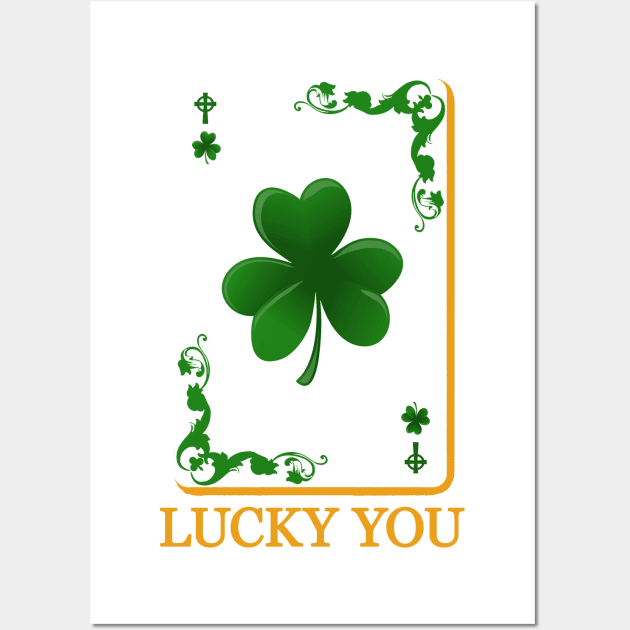 lucky you Wall Art by hany moon